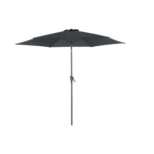Crni suncobran ø 300 cm Roja - Rojaplast