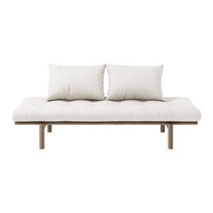 Bijeli kauč na razvlačenje 200 cm Pace - Karup Design