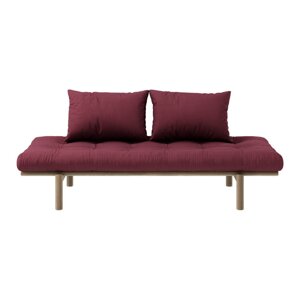 Crveni kauč na razvlačenje 200 cm Pace - Karup Design