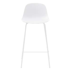 Bijela plastična barska stolica 92,5 cm Whitby - Unique Furniture