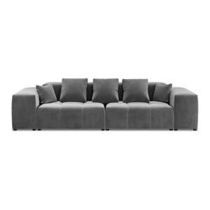 Sivi baršunasti kauč 320 cm Rome Velvet - Cosmopolitan Design