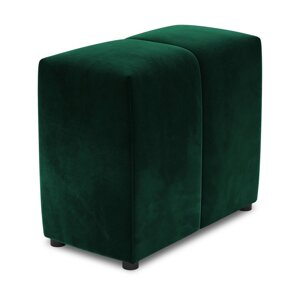 Zeleni baršunasti naslon za modularnu sofu Rome Velvet - Cosmopolitan Design