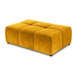Žuti baršunasti sofa modul Rome Velvet - Cosmopolitan Design