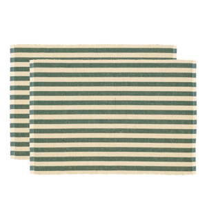 Platnena podloga 2 kom 33x48 cm Statement Stripe - Södahl