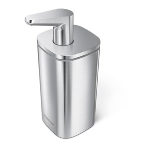 Dozator sapuna od nehrđajućeg čelika srebrne boje 295 ml - simplehuman
