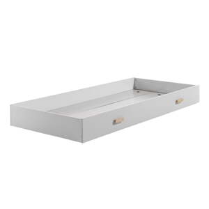 Bijela ladica ispod dječjeg kreveta 90x200 cm Kiddy - Vipack