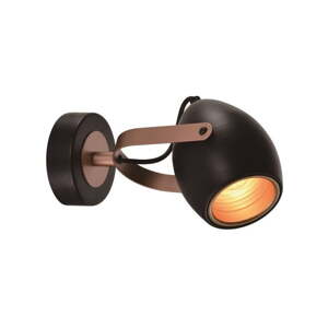 Crna metalna zidna lampa Anica - Candellux Lighting