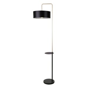Crna podna lampa (visina 172 cm) Impact - Candellux Lighting