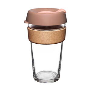 Ružičasta/smeđa putna šalica 454 ml Brew Frappe L – KeepCup