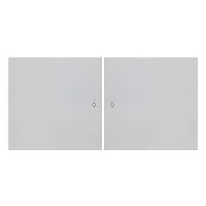 Bijela vrata za modularni sustav polica 2 kom 32x33 cm Mistral Kubus - Hammel Furniture