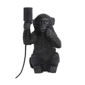 Crna stolna lampa (visina 34 cm) Monkey - Light & Living