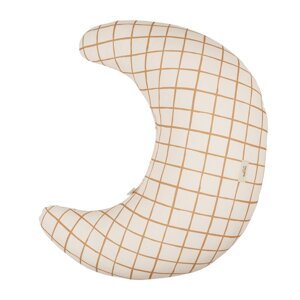 Bež jastuk za dojenje Camel Check - Malomi Kids