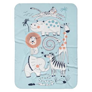 Plava dječja deka 85x125 cm - OYO kids