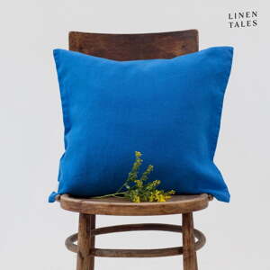 Lanena ukrasna jastučnica 50x50 cm French Blue – Linen Tales