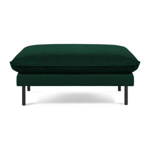 Tabure za noge od tamnozelenog baršuna Vienna - Cosmopolitan Design