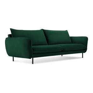 Tamnozelena baršunasta sofa 200 cm Vienna - Cosmopolitan Design