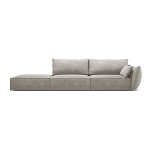 Svijetlo siva ležaljka (s desnim kutom) Vanda – Mazzini Sofas