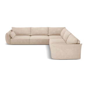 Bež kutna garnitura (varijabilna) Vanda - Mazzini Sofas