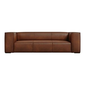 Konjak smeđa kožna sofa 227 cm Madame - Windsor & Co Sofas