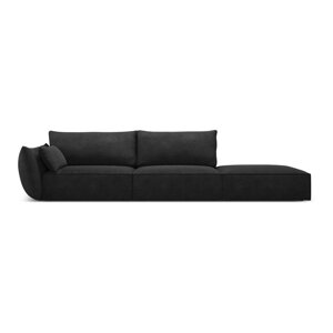 Tamno siva ležaljka (s lijevim kutom) Vanda – Mazzini Sofas