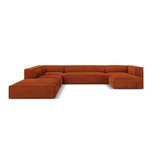 Narančasta kutna garnitura (lijevi kut) Madame - Windsor & Co Sofas