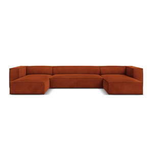 Narančasta kutna garnitura (oblika slova "U") Madame - Windsor & Co Sofas