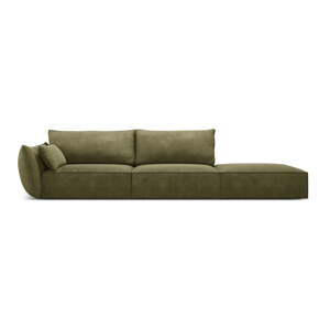 Zelena ležaljka (s lijevim kutom) Vanda – Mazzini Sofas