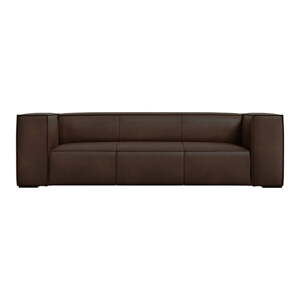 Tamno smeđa kožna sofa 227 cm Madame - Windsor & Co Sofas