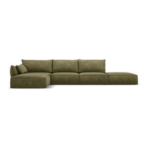 Zelena kutna garnitura (lijevi kut) Vanda - Mazzini Sofas