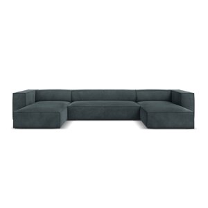 Kutna garnitura (u obliku slova U) petrolej-sive boja Madame - Windsor & Co Sofas