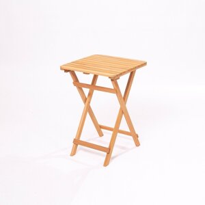 Vrtni stol od masivne bukve 50x50 cm – Floriane Garden
