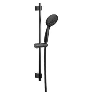 Crni tuš set od nehrđajućeg čelika 66 cm Young - Wenko