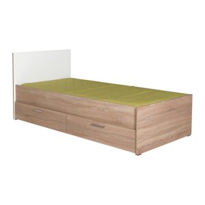 Bijelo/natur dječji krevet s prostorom za odlaganje 90x190 cm - Kalune Design