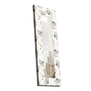 Zidno ogledalo s drvenim okvirom 40x120 cm - Wallity