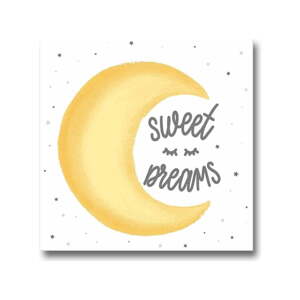 Dječja slika 45x45 cm Sweet Dreams - Wallity