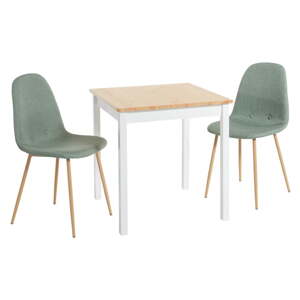 Set blagovaonskog stola Sydney i dvije blagovaonske stolice Lissa - Bonami Essentials