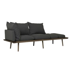 Antracitno siva klupa Lounge Around – UMAGE