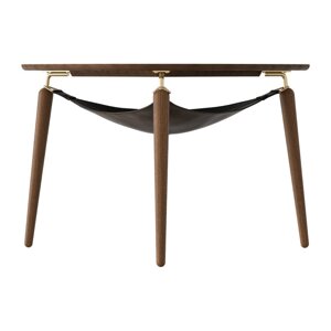 Smeđi stolić za kavu ø 80 cm Hang Out – UMAGE