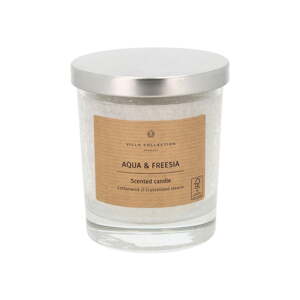 Mirisna svijeća vrijeme gorenja 40 h Kras: Aqua & Freesia – Villa Collection
