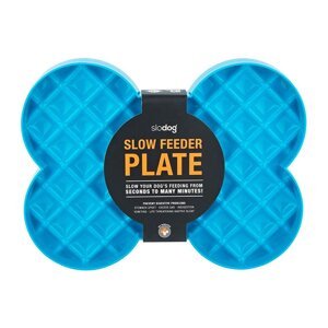 Zdjelica za sporije gutanje za pse SloDog Turquoise - LickiMat