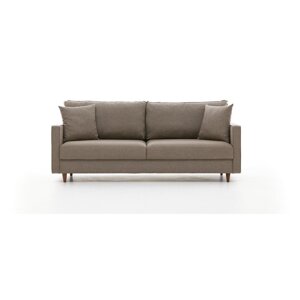 Svjetlo smeđa sofa 210 cm Eva – Balcab Home