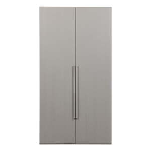 Sivi modularni garderobni ormar 110x210 cm Rens – WOOOD