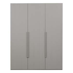 Sivi modularni garderobni ormar 165x210 cm Rens – WOOOD