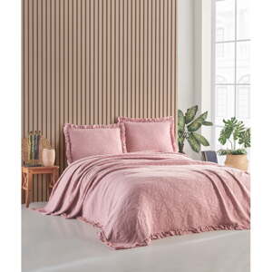 Roza set prekrivača i jastučnica za bračni krevet 220x240 cm Ilda - Mijolnir