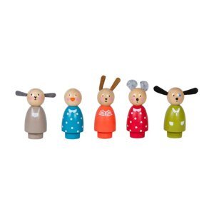 Drvena igračka La Grande Famille - Moulin Roty