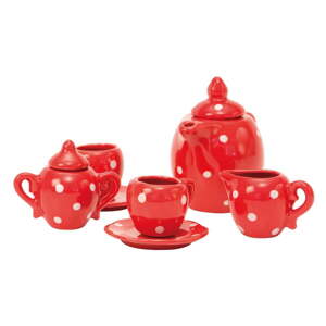 Porculanski set za čaj za dječju kuhinju La Grande Famille Tea Set - Moulin Roty
