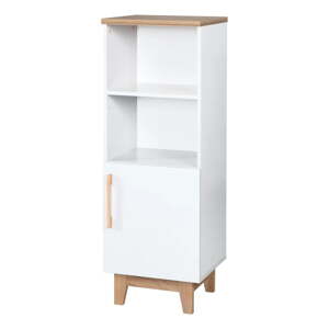 Bijela dječja biblioteka u dekoru hrasta 45x128 cm Finn – Roba