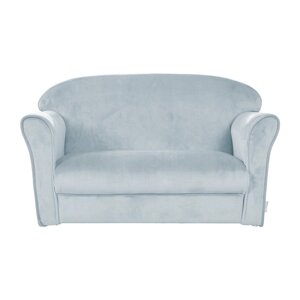 Svijetlo plavi baršunast dječji kauč 78 cm Lil Sofa – Roba