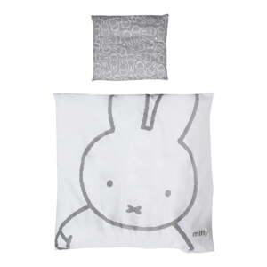 Pamučna dječja posteljina za dječji krevetić 80x80 cm Miffy – Roba