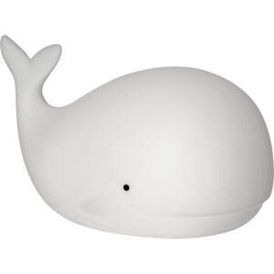 Bijelo LED dječje noćno svjetlo Whale - Star Trading
